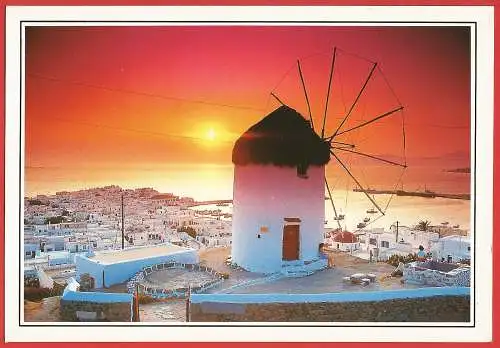 [Ansichtskarte] Griechenland : Windmühle / Grèce : Moulin à vent / Greece : Windmill. 