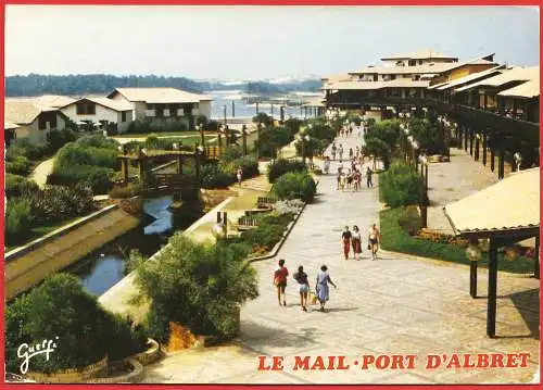 [Ansichtskarte] France - Les Landes ( 40 ) Port d'Albret : Le Vieux Boucau / Frankreich. 