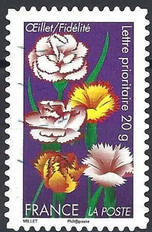 Frankreich 2012 – Mi 5283 - YT Ad 667 - Blume