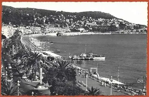 [Ansichtskarte] Frankreich ( Alpes Maritimes 06 ) Nizza : Die Promenade des Anglais. 