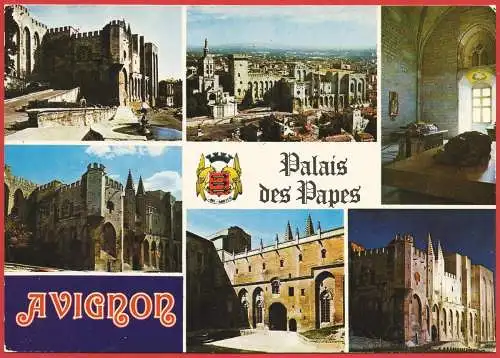 [Ansichtskarte] France - Vaucluse ( 84 ) Palais des Papes / 
Frankreich : Papstpalast. 