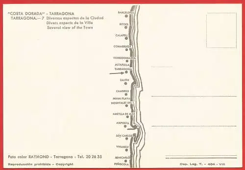 [Ansichtskarte] Spanien ( Katalonien ) Tarragona /
Espagne ( Catalogne ). 