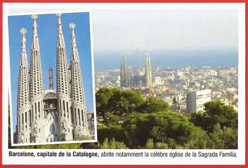 [Ansichtskarte] Spanien ( Katalonien ) Barcelona : Basílica de la Sagrada Familia /
Espagne ( Catalogne ). 