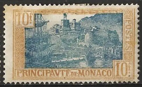 Monaco 1925 - Mi 103 - YT 103 - Der Hafen - MH