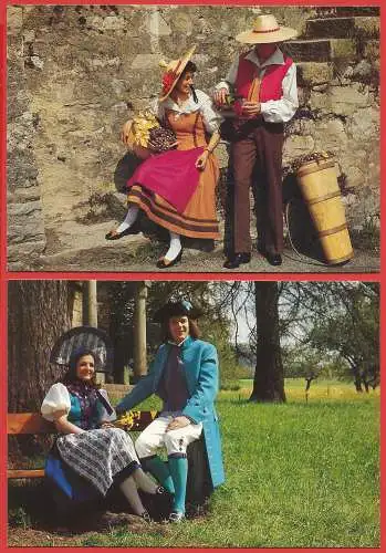 [Ansichtskarte] Schweiz : Volkstracht /
Suisse : Costume traditionnel. 