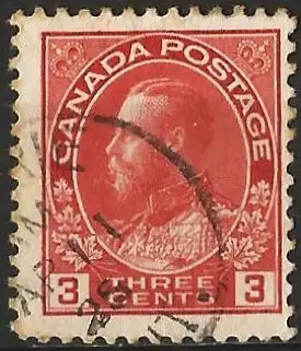 Canada 1923 - Mi 107A - YT 111 - Der König Georg  V