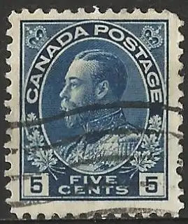 Canada 1914 - Mi 95 - YT 95 - Der König Georg  V