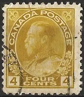 Canada 1922 - Mi 108 - YT 112 - Der König Georg  V