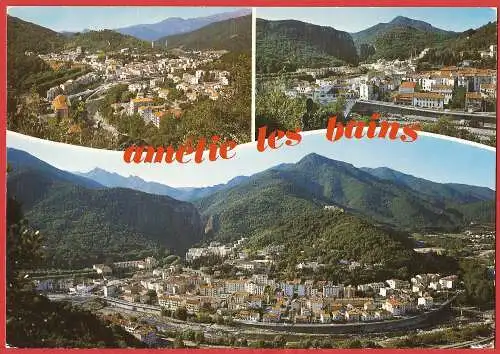 [Ansichtskarte] France - Pyrénées Orientales ( 66 ) Amélie-les-Bains : Station thermale /
Frankreich : Der Kurort. 