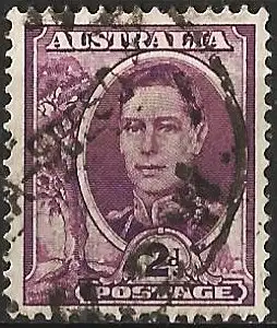 Australien 1948 - Mi 196 - YT 163C - König Georg VI