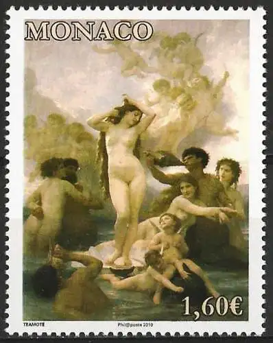 Monaco 2009 - Mi 2968 - YT 2708 - Gemälde von William Bouguereau - MNH 