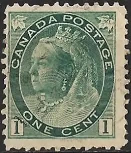 Canada 1898 - Mi 63A - YT 63 - Königin Victoria - Gezähnt 12