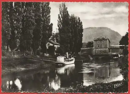 [Ansichtskarte] France - Doubs ( 25 ) Besançon-les-Bains : Le canal et le moulin Saint Paul  /
Frankreich : Der Kanal und die Mühle Saint Paul. 