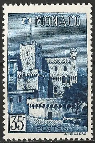 Monaco 1959 - Mi 619 - YT 506 - Der Fürstenpalast - MNH