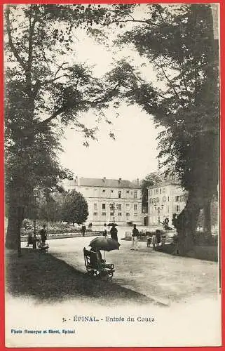[Ansichtskarte] France - Vosges ( 88 ) Epinal : Entrée du Cours /
Frankreich. 