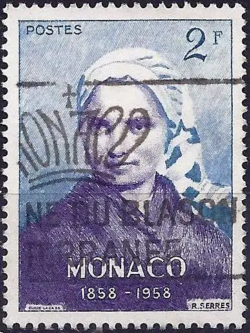 Monaco 1958 - Mi 591 - YT 493 - Bernadette Soubirous