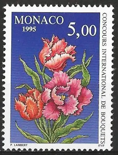 Monaco 1995 - Mi 2218 - YT 1981 - Blumen - MNH