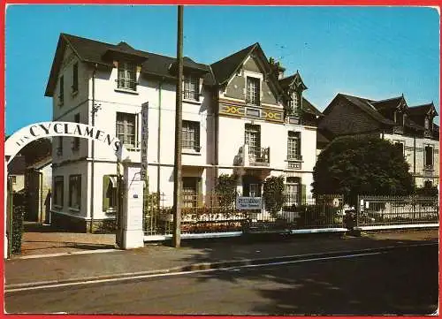 [Ansichtskarte] Frankreich - Orne ( 61 ) Bagnoles de l'Orne : Das Hôtel restaurant " Les Cyclamens ". 