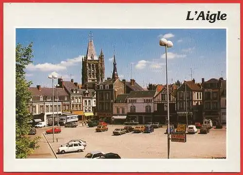 [Ansichtskarte] France - Orne ( 61 ) L'Aigle : Place de l'Europe /
Frankreich. 