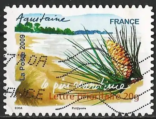 Frankreich 2009 – Mi 4654 - YT Ad 309 - Flora von Poitou : Der Strandkiefern