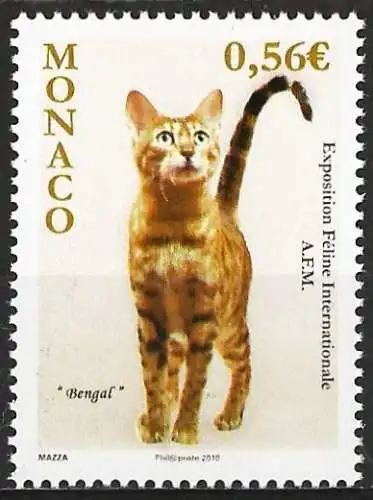 Monaco 2009 - Mi 2960 - YT 2714 - Katz "Bengal" - MNH 