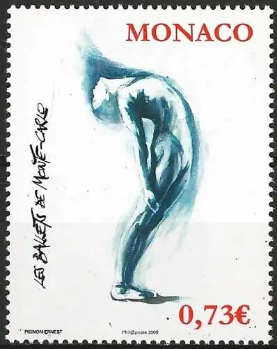 Monaco 2009 - Mi 2942 - YT 2686 - Die monegassischen Ballette - MNH 