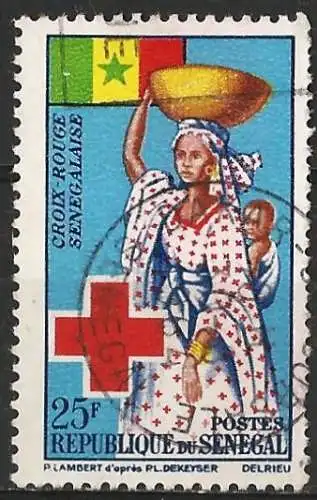 Senegal 1963 - Mi 277 - YT 234 - Senegalesisches Rotes Kreuz