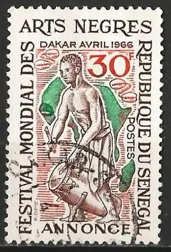 Senegal 1966 - Mi 323 - YT 270 - Festival der Negerkunst 