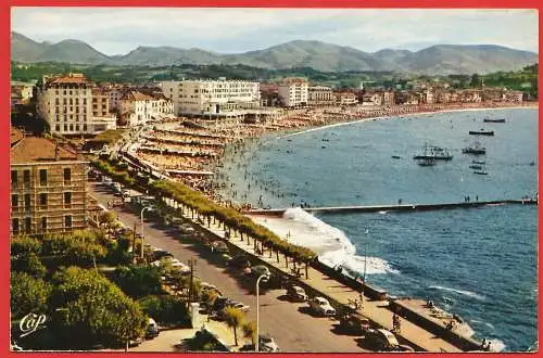 [Ansichtskarte] France - Pyrénées-Atlantiques (64) St Jean de Luz : La plage
Frankreich : Der Strand. 