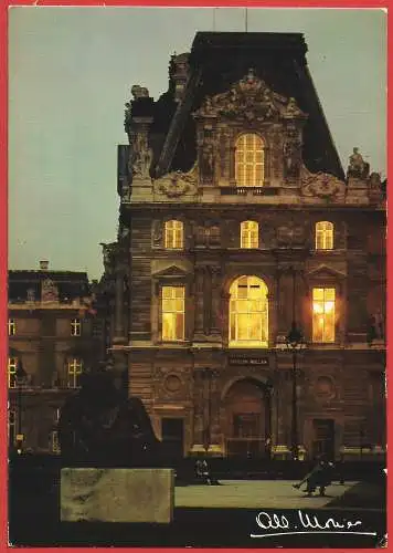 [Ansichtskarte] Paris ( 75 ) Der Louvre-Palast : Gebäude Mollien. 