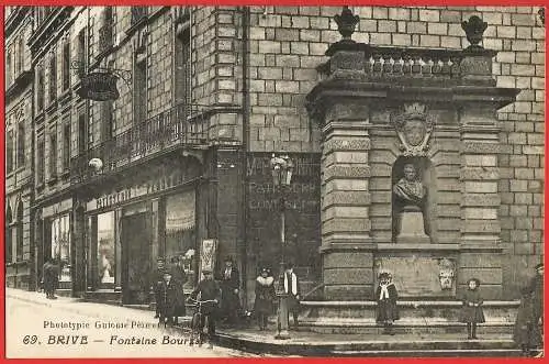 [Ansichtskarte] Corrèze ( 19 ) Brive-la-Gaillarde : Brunnen Bourzat. 