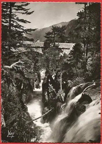 [Ansichtskarte] Hautes-Pyrénées ( 65 ) Cauterets : Die Brücke von Spanien. 