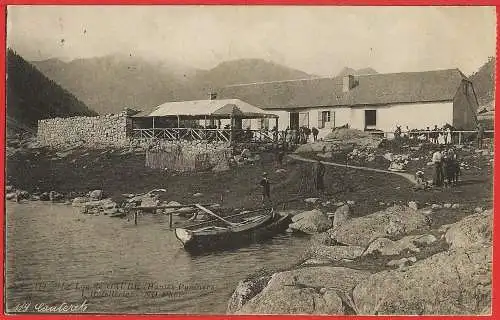 [Ansichtskarte] Hautes-Pyrénées ( 65 ) Cauterets : Gasthof am Gaube-See. 