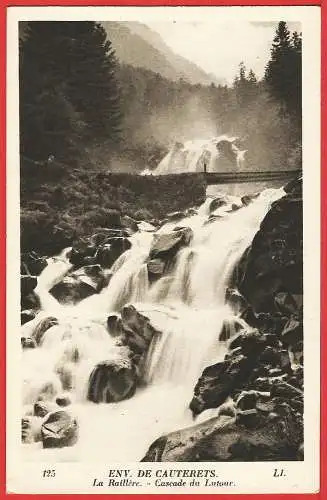 [Ansichtskarte] Hautes-Pyrénées ( 65 ) Cauterets : Die Wasserfall aus Lutour. 