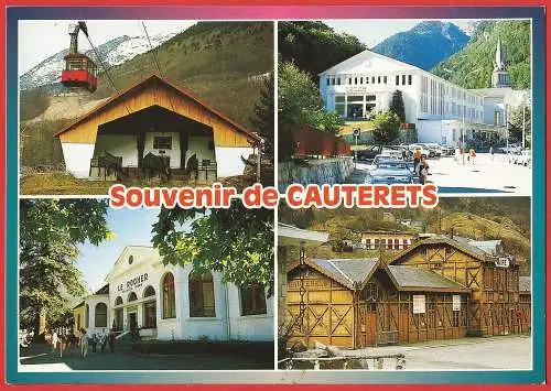 [Ansichtskarte] Hautes-Pyrénées ( 65 ) Cauterets : Souvenir aus Cauterets. 