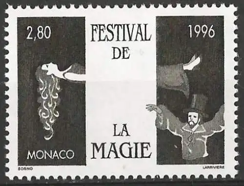 Monaco 1996 - Mi 2278 - YT 2027 - Magic Festival  - MNH