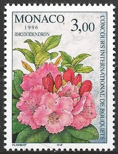 Monaco 1996 - Mi 2279 - YT 2028 - Blume  - MNH