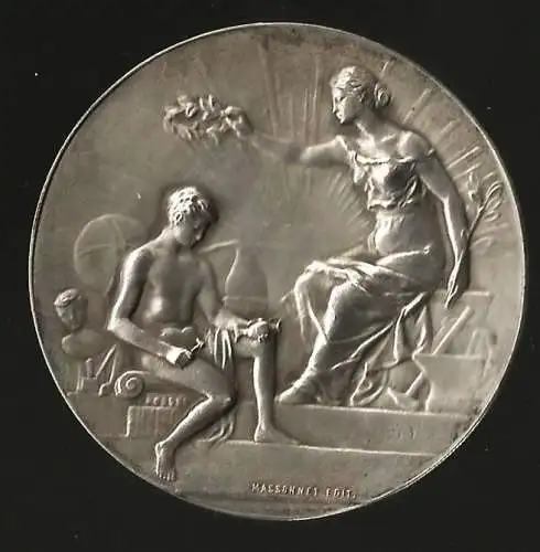 Französische Medaille