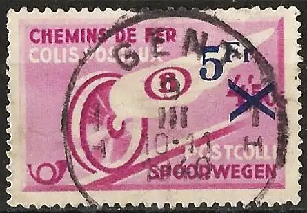 Belgien 1938 - Mi PP12 - YT Cp 203 - Bahnwesen & Paketmarken 