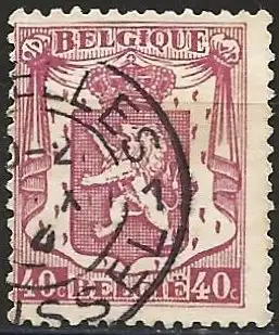 Belgien 1938 - Mi 480a - YT 479 - Wappen