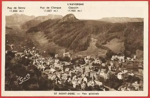 [Ansichtskarte] Frankreich - Puy-de-Dôme ( 63 ) Der Mont Dore. 