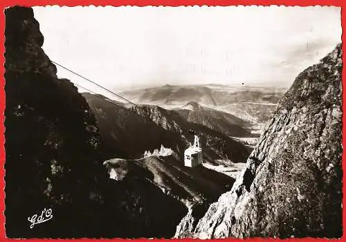 [Ansichtskarte] Frankreich - Puy-de-Dôme ( 63 ) Die Seilbahn von Mont Dore. 