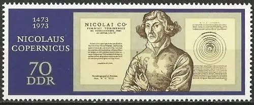 DDR 1973 - Mi 1828 - YT 1525 - Nicolaus Copernicus - MNH