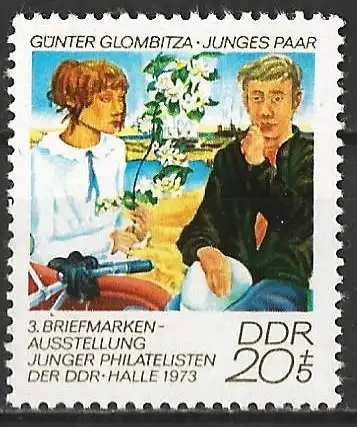 DDR 1973 - Mi 1884 - YT 1571 - Briefmarkenausstellung - MNH