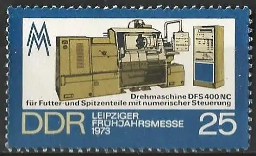 DDR 1973 - Mi 1833 - YT 1530 - Leipziger Frühjahrsmesse - MNG