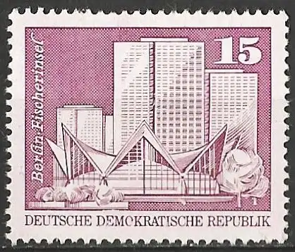 DDR 1973 - Mi 1853 - YT 1502 - Neubauten auf der Fischerinsel - MNH