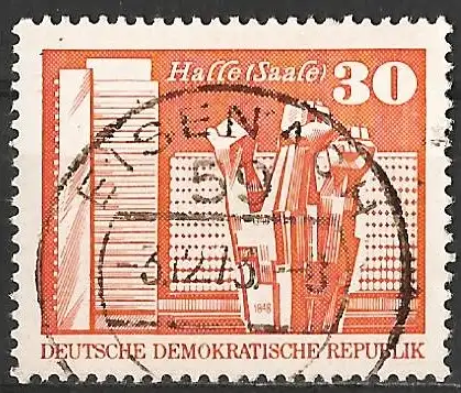 DDR 1973 - Mi 1899 - YT 1505 - Denkmal auf dem Ernst-Thälmann- Platz