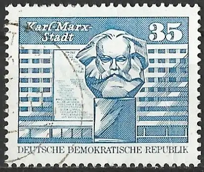 DDR 1973 - Mi 1821 - YT 1506 - Karl Marx