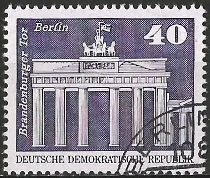 DDR 1973 - Mi 1879 - YT 1507 - Brandenburger Tor