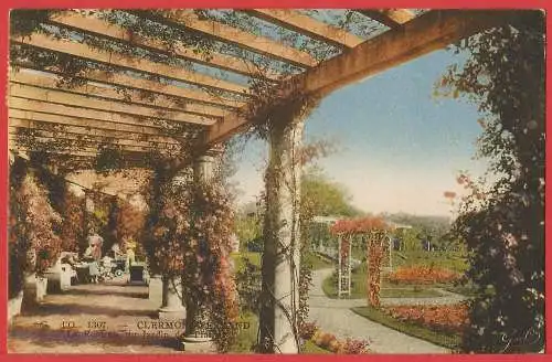 [Ansichtskarte] Frankreich - Puy-de-Dôme ( 63 ) Clermont-Ferrand : Die Rosengarten des Pflanzengarten. 